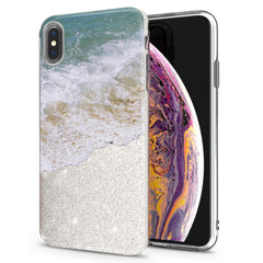 Lex Altern iPhone Glitter Case Summer Sea Waves