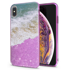 Lex Altern iPhone Glitter Case Summer Sea Waves