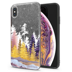 Lex Altern iPhone Glitter Case Colorful Woods