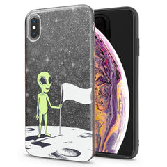 Lex Altern iPhone Glitter Case Cute Alien