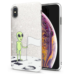 Lex Altern iPhone Glitter Case Cute Alien