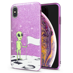 Lex Altern iPhone Glitter Case Cute Alien