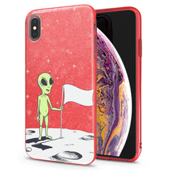 Lex Altern iPhone Glitter Case Cute Alien