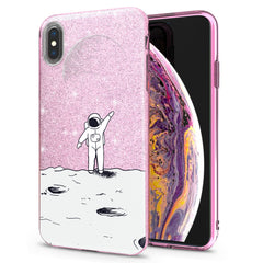 Lex Altern iPhone Glitter Case Spaceman