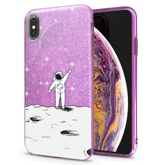 Lex Altern iPhone Glitter Case Spaceman