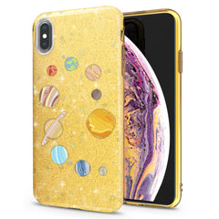 Lex Altern iPhone Glitter Case Parade of Planets