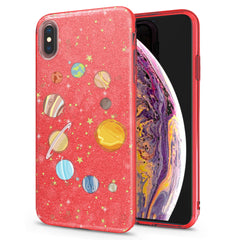 Lex Altern iPhone Glitter Case Parade of Planets