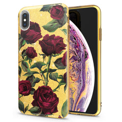 Lex Altern iPhone Glitter Case Red Roses