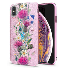 Lex Altern iPhone Glitter Case Wildflowers Bouquet