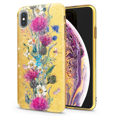 Lex Altern iPhone Glitter Case Wildflowers Bouquet