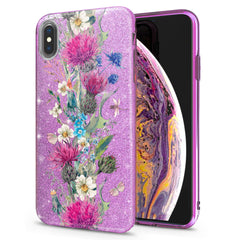 Lex Altern iPhone Glitter Case Wildflowers Bouquet