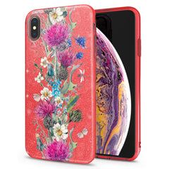 Lex Altern iPhone Glitter Case Wildflowers Bouquet