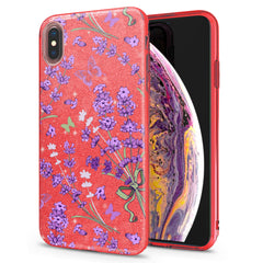 Lex Altern iPhone Glitter Case Awesome Lavenders