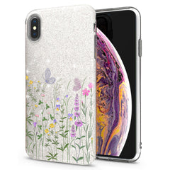 Lex Altern iPhone Glitter Case Tender Wildflowers Print