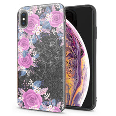 Lex Altern iPhone Glitter Case Floral Feminine Portrait