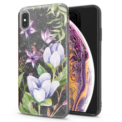 Lex Altern iPhone Glitter Case Spring Flowers