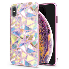 Lex Altern iPhone Glitter Case Rainbow Graphic Print