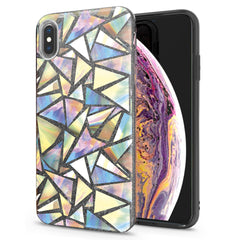 Lex Altern iPhone Glitter Case Rainbow Graphic Print