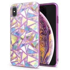 Lex Altern iPhone Glitter Case Rainbow Graphic Print