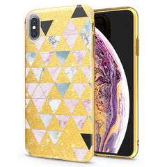 Lex Altern iPhone Glitter Case Triangle Print