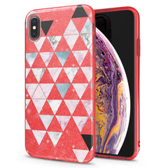 Lex Altern iPhone Glitter Case Triangle Print