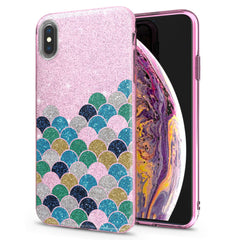 Lex Altern iPhone Glitter Case Abstract Fishscale