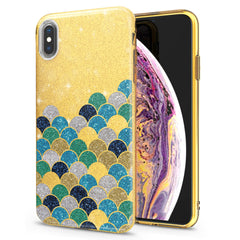 Lex Altern iPhone Glitter Case Abstract Fishscale