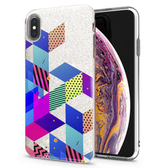 Lex Altern iPhone Glitter Case Abstract Rhombuses