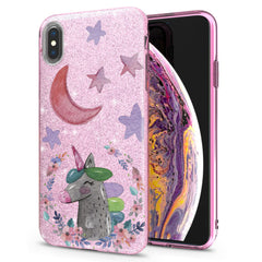 Lex Altern iPhone Glitter Case Magic Unicorn