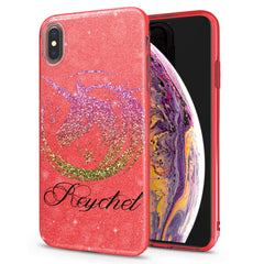 Lex Altern iPhone Glitter Case Pink Unicorn