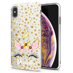 Lex Altern iPhone Glitter Case Adorable Unicorn Theme