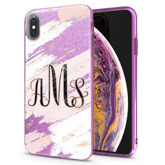 Lex Altern iPhone Glitter Case Cute Pastel Print