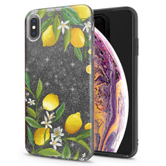 Lex Altern iPhone Glitter Case Juicy Lemons