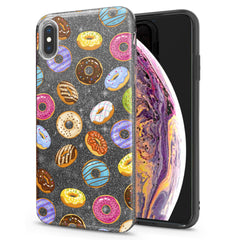 Lex Altern iPhone Glitter Case Tasty Donuts