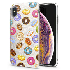 Lex Altern iPhone Glitter Case Tasty Donuts