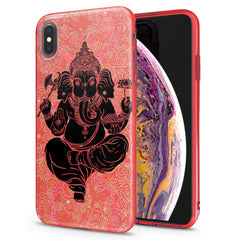 Lex Altern iPhone Glitter Case Black Ganesha