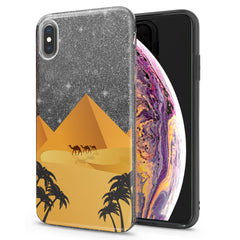 Lex Altern iPhone Glitter Case Egypt Pyramids