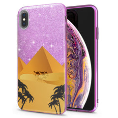 Lex Altern iPhone Glitter Case Egypt Pyramids