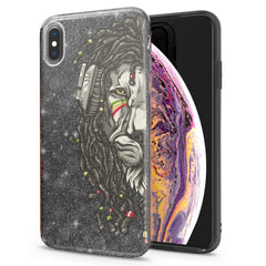 Lex Altern iPhone Glitter Case Reggae Lion