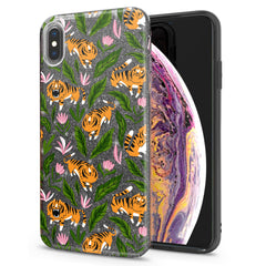 Lex Altern iPhone Glitter Case Tigers Pattern