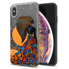 Lex Altern iPhone Glitter Case African Beauty Woman