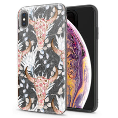 Lex Altern iPhone Glitter Case Buffalo Skull