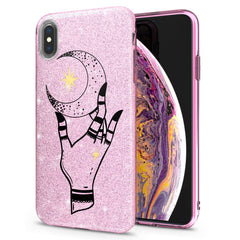 Lex Altern iPhone Glitter Case Touch Moon Art