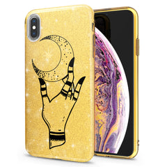 Lex Altern iPhone Glitter Case Touch Moon Art