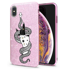 Lex Altern iPhone Glitter Case Snake Tamer Art