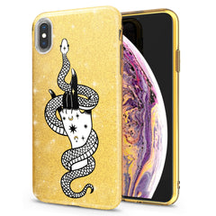 Lex Altern iPhone Glitter Case Snake Tamer Art