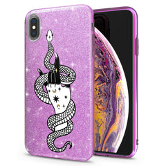 Lex Altern iPhone Glitter Case Snake Tamer Art