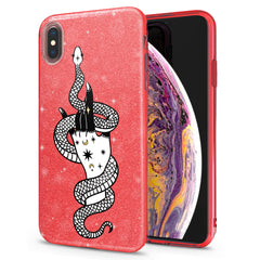 Lex Altern iPhone Glitter Case Snake Tamer Art