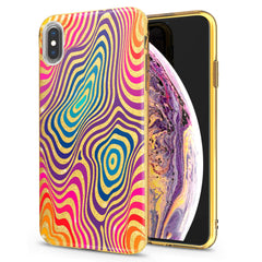 Lex Altern iPhone Glitter Case Psychedelic Swirl