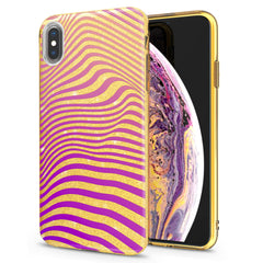 Lex Altern iPhone Glitter Case Abstract Zebra Print